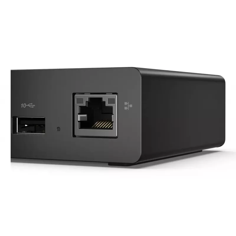 Docking station Lenovo ThinkPad USB4 Dock 5000 — Wired Thunderbolt 4, 65 W PD, 3840×2160, HDMI, 4× USB-A, Gigabit Ethernet, Black