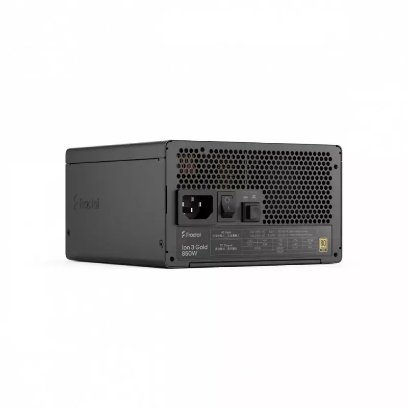 Power supply fractal design FDE Ion 3 GOLD 850W 80+ Gold, black