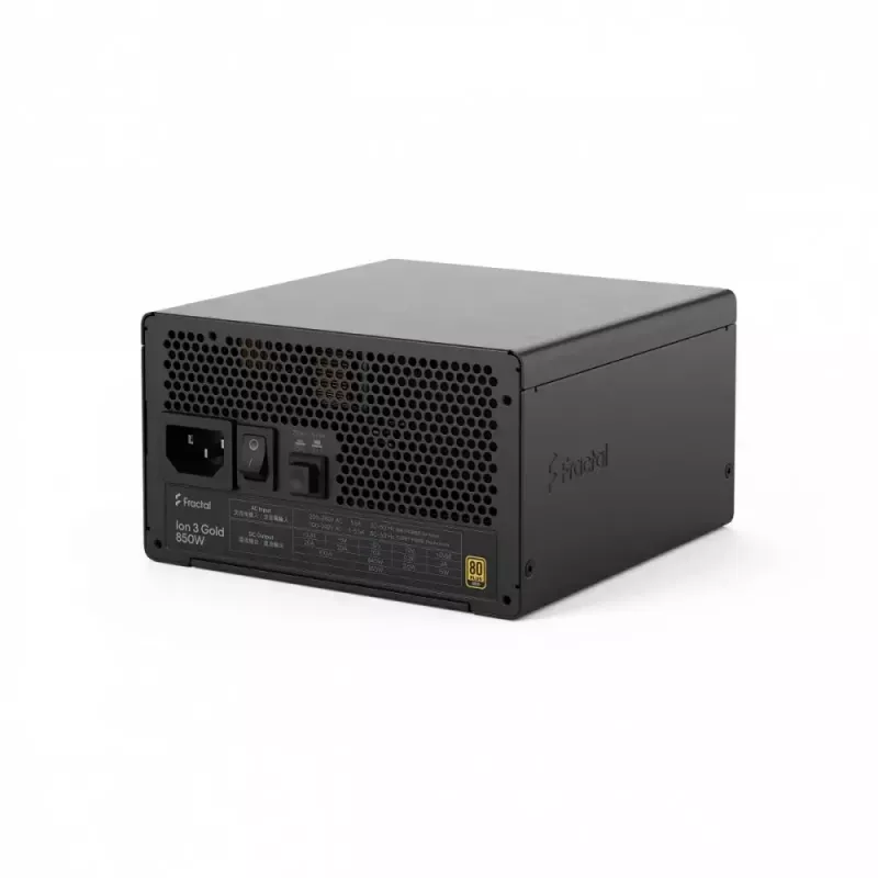 Power supply fractal design FDE Ion 3 GOLD 850W 80+ Gold, black