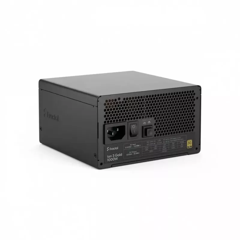 fractal design FDE Ion 3 GOLD 1000W 80+ GOLD Black power supply unit