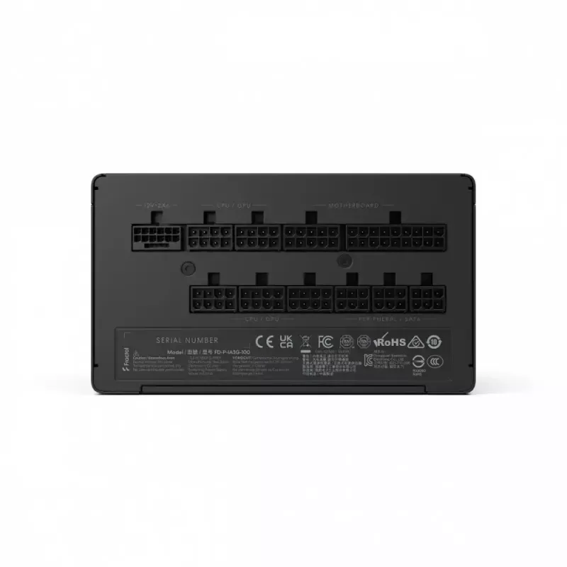 fractal design FDE Ion 3 GOLD 1000W 80+ GOLD Black power supply unit
