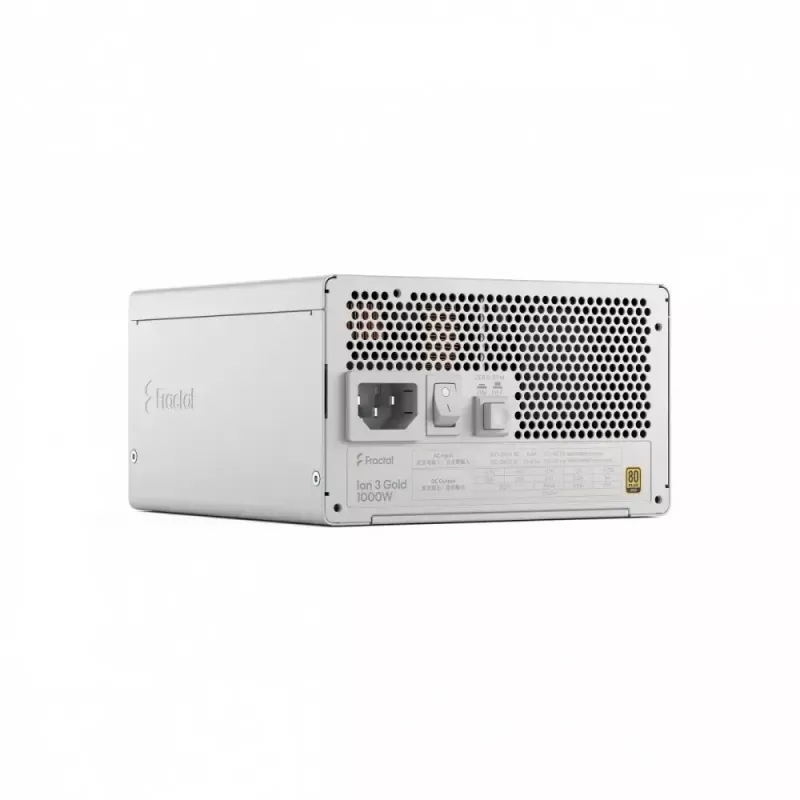 Power supply fractal design FDE Ion 3 GOLD 1000W 80+ GOLD White — 1000 W, 80+ Gold efficiency, ATX