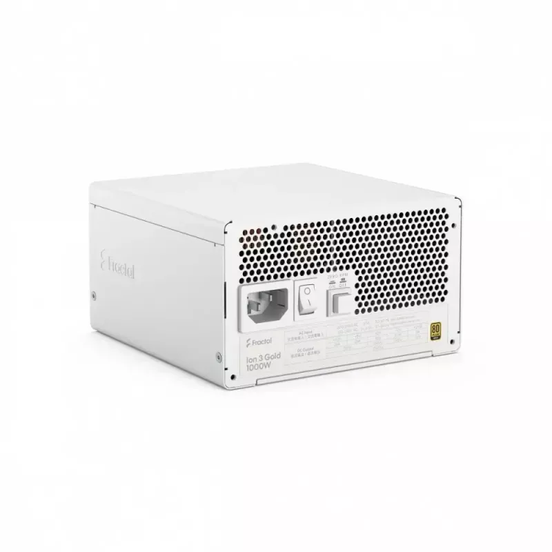 Power supply fractal design FDE Ion 3 GOLD 1000W 80+ GOLD White — 1000 W, 80+ Gold efficiency, ATX