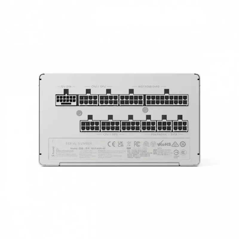 Power supply fractal design FDE Ion 3 GOLD 1000W 80+ GOLD White — 1000 W, 80+ Gold efficiency, ATX