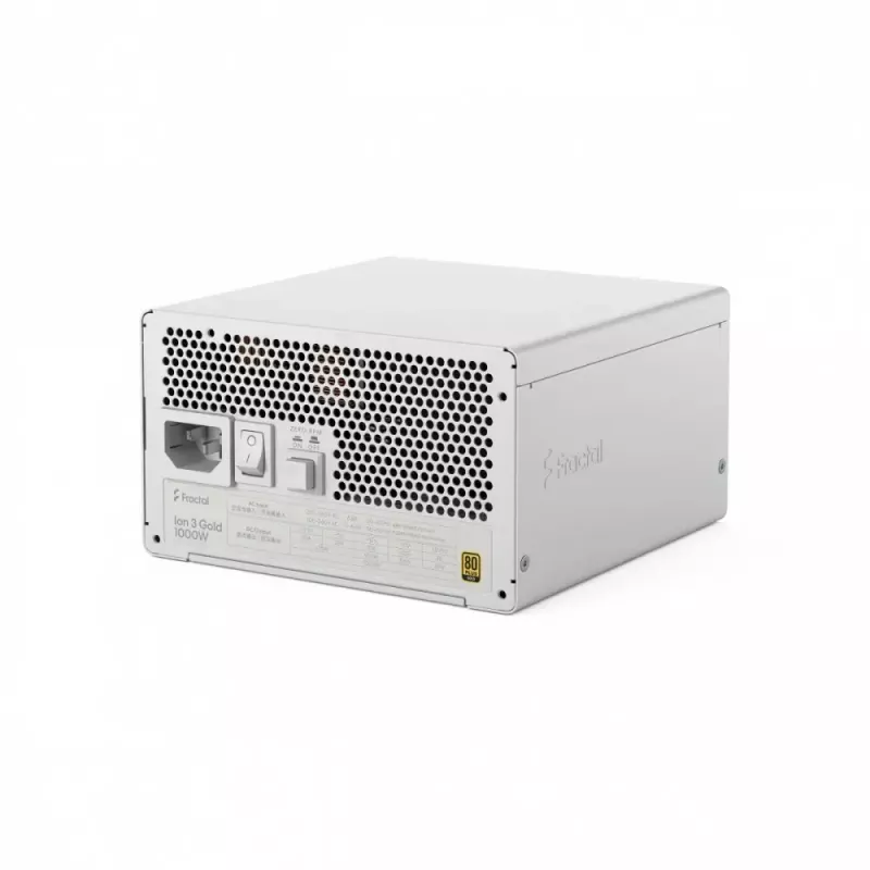 Power supply fractal design FDE Ion 3 GOLD 1000W 80+ GOLD White — 1000 W, 80+ Gold efficiency, ATX