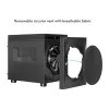 Computer case CHIEFTEC CI-03B-OP Cube Black — Cube form factor, supports Micro ATX/Mini-ITX, 2x3.5 inch + 2x2.5 inch, 1x200 mm front fan