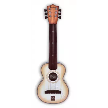 Toy guitar Dante MeMe Juan for ages 3+, beige and brown, children's musical instrument