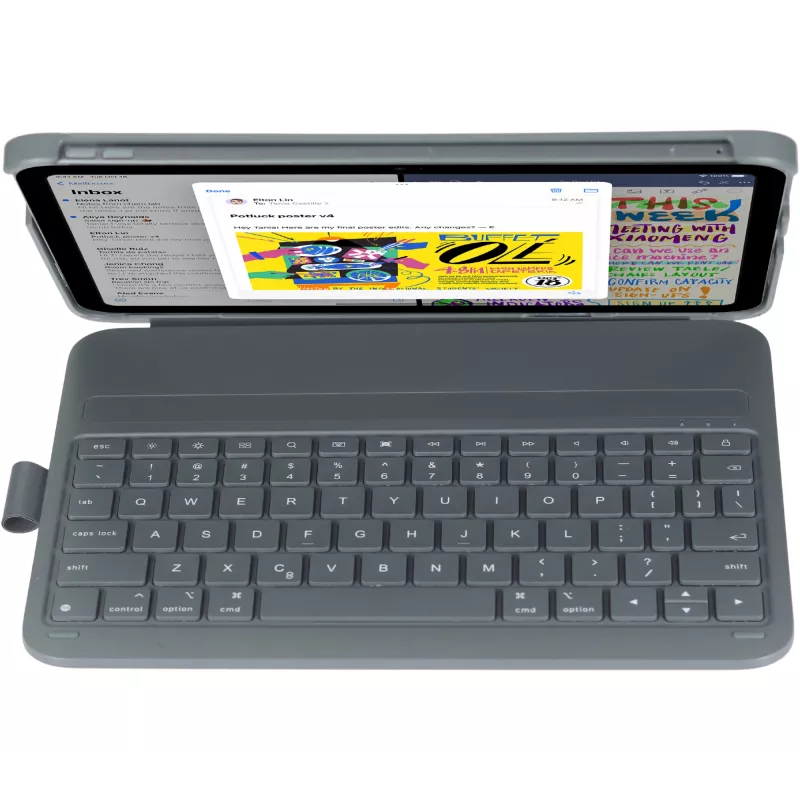 DEQSTER Slim PRO Keyboard 10.9 inch/11 inch QWERTZ German Mechanical Wireless
