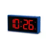 Digital alarm clock Hama Ibiza Blue LCD Battery USB 150x34x73mm
