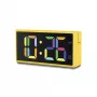 Digital alarm clock Hama Ibiza Yellow LCD Battery USB