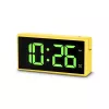Digital alarm clock Hama Ibiza Yellow LCD Battery USB