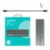 SSD enclosure ADATA EC680 Grey M.2 USB Type-C PCIe