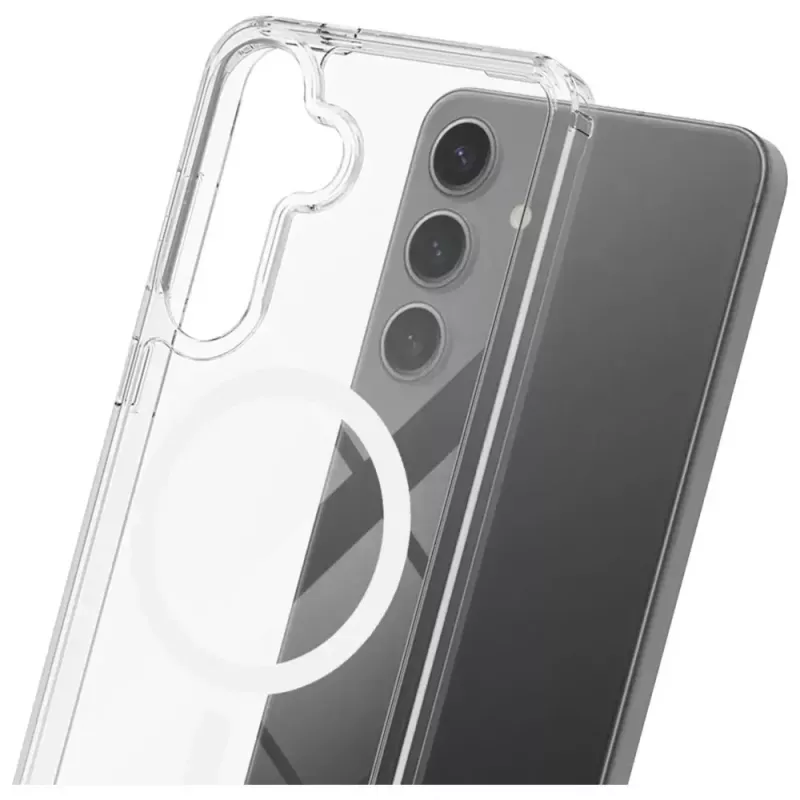 Protective phone case 3MK Armor MagCase for Samsung Galaxy S24 FE — durable slim-fit design