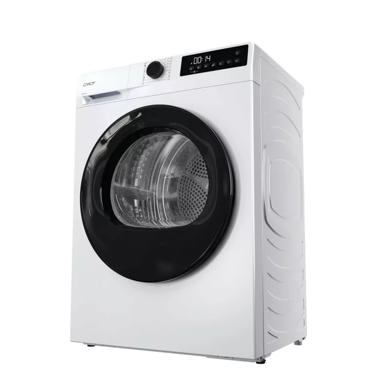 Tumble dryer CANDY GD 9N2B-S — freestanding front-load, heat pump, 9 kg, white