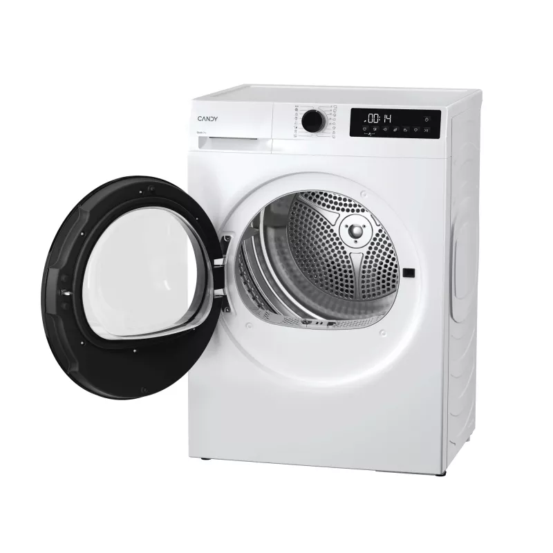 Tumble dryer CANDY GD 9N2B-S — freestanding front-load, heat pump, 9 kg, white