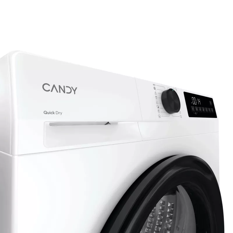 Tumble dryer CANDY GD 9N2B-S — freestanding front-load, heat pump, 9 kg, white
