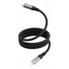 USB C to USB C data cable ADATA CACCU3-100W-100AN-BK — USB 3.2 Gen 2 (10 Gbit/s), 1 m, Black