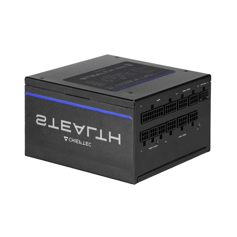 Power supply unit CHIEFTEC Stealth Vega M SPX-1000-FC 1000W 24-pin ATX 80 PLUS Platinum, 135 mm fan, Black