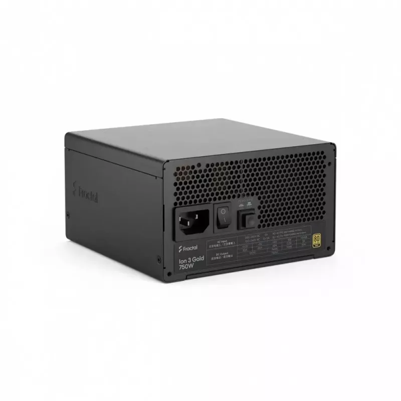 Power supply fractal design FDE Ion 3 GOLD 750W 80+ GOLD Black, modular ATX, 750W output