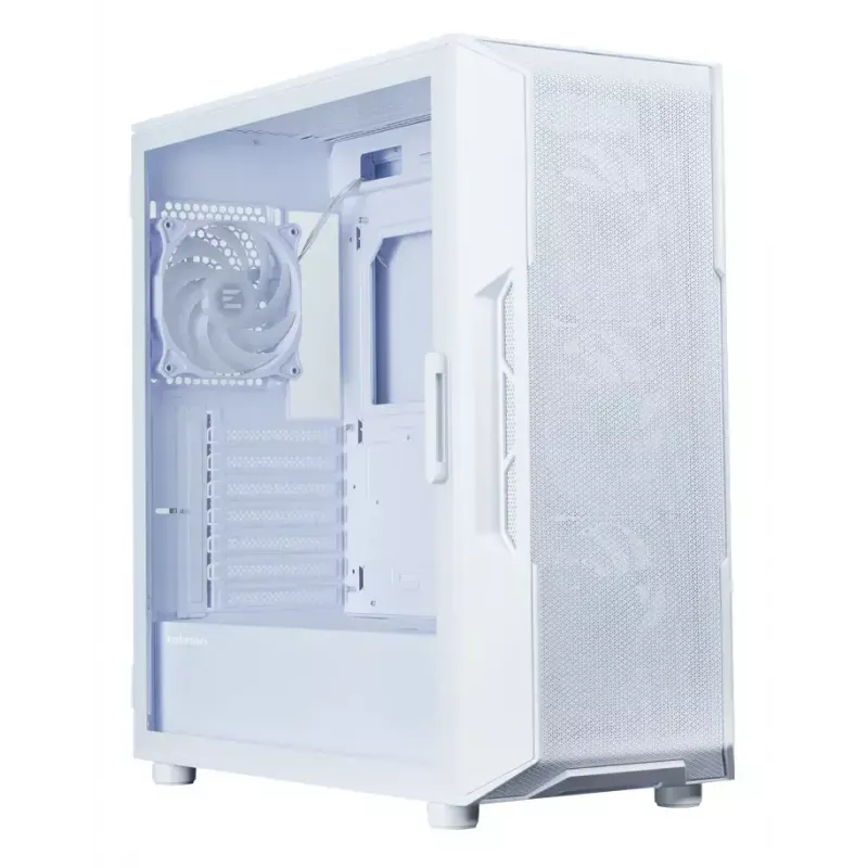 PC Case ZALMAN i3 NEO ARGB V2 WHITE Midi Tower, Tempered Glass, 3x120 mm Front Fans, Supports ATX/Mini-ITX