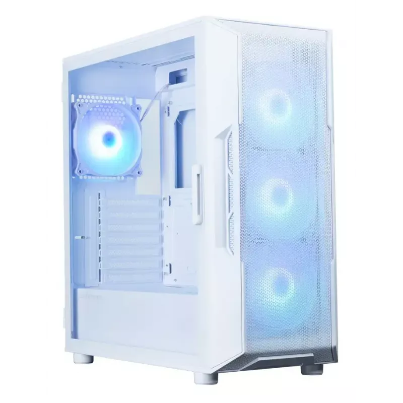 PC Case ZALMAN i3 NEO ARGB V2 WHITE Midi Tower, Tempered Glass, 3x120 mm Front Fans, Supports ATX/Mini-ITX