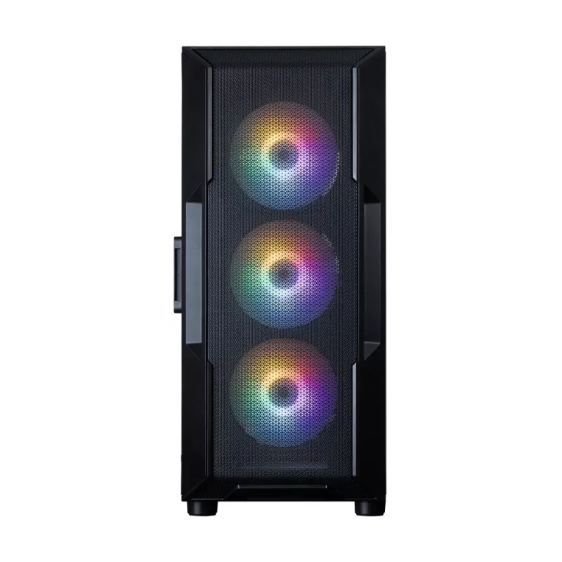 ZALMAN Mid Tower PC Case I3 NEO V2, black, 4x RGB fans, ATX/microATX support