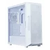 Computer case Zalman I3 NEO V2 WHITE Midi Tower, ATX/Mini-ITX, tempered glass, 3x120mm front fans, USB 3.2 Gen1