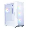 Computer case Zalman I3 NEO V2 WHITE Midi Tower, ATX/Mini-ITX, tempered glass, 3x120mm front fans, USB 3.2 Gen1