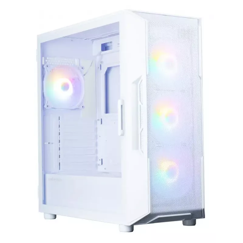 Computer case Zalman I3 NEO V2 WHITE Midi Tower, ATX/Mini-ITX, tempered glass, 3x120mm front fans, USB 3.2 Gen1
