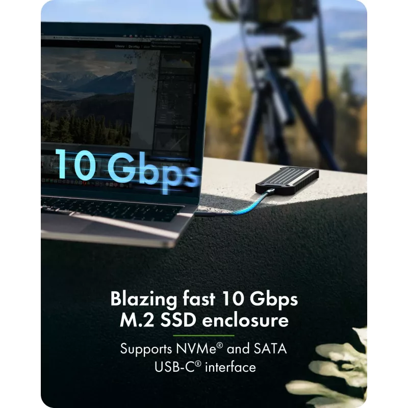 Accessory: icybox IB-1827MCP-C31 M.2 NVMe and SATA dual-bay adapter