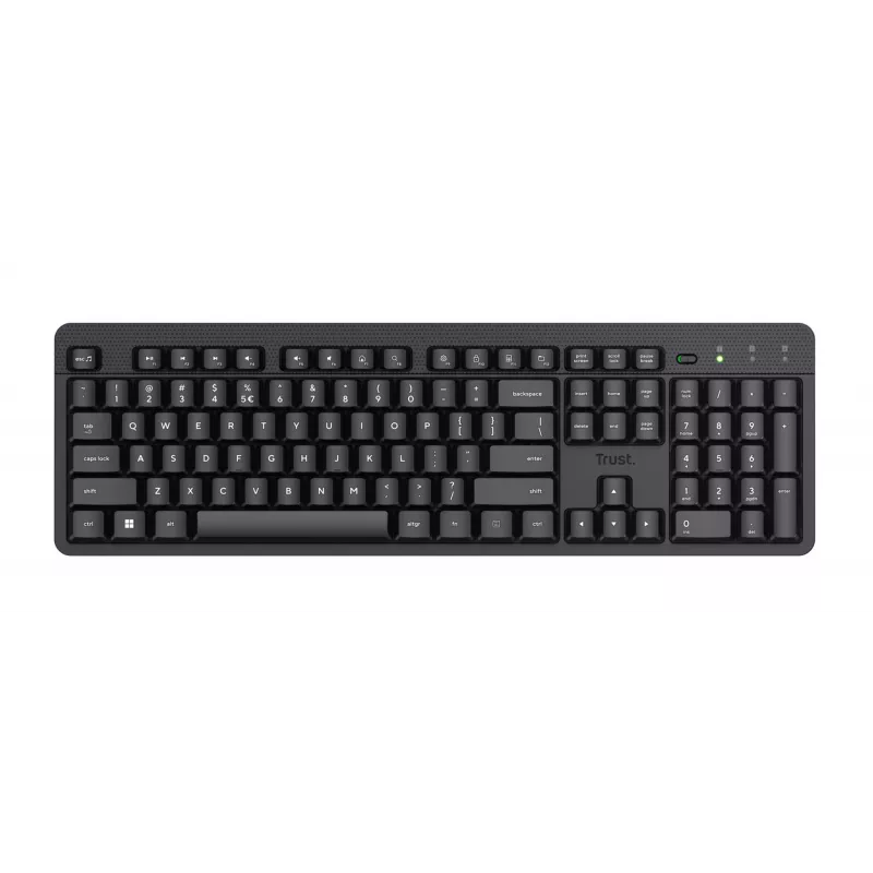 Trust Ody II keyboard Office RF Wireless QWERTY US English Black