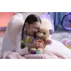 Plush interactive mascot Cobi Thready Bear — motion-activated toy with sound and sensors