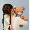 Plush interactive mascot Cobi Thready Bear — motion-activated toy with sound and sensors