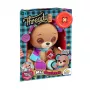 Plush interactive mascot Cobi Thready Bear — motion-activated toy with sound and sensors