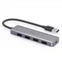 USB hub UGREEN 50985 (4× USB 3.2 Gen 1 Type-A, 5 Gb/s, Silver)