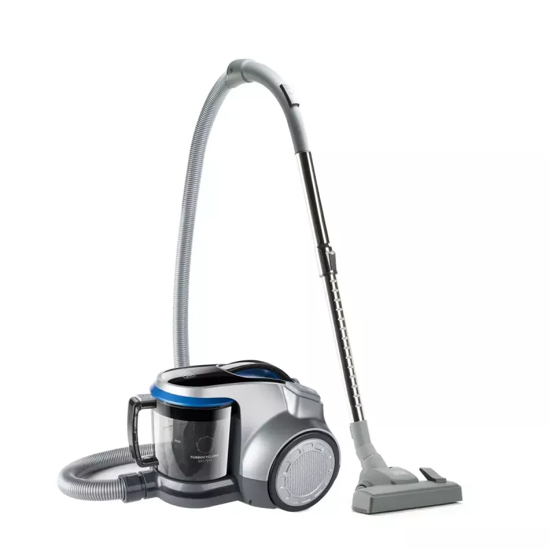 Cylinder vacuum Black & Decker BXVML700E — 700 W, 2 L dust capacity, cyclonic filtration, EPA filter, rubber wheels