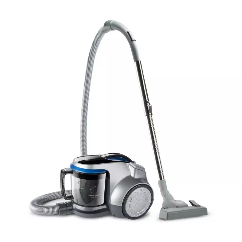 Cylinder vacuum Black & Decker BXVML700E — 700 W, 2 L dust capacity, cyclonic filtration, EPA filter, rubber wheels
