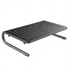 Laptop monitor stand MACLEAN MC-948 for 13–32 inch screens, adjustable height and angle, black, 370×235×100 mm, 20 kg capacity