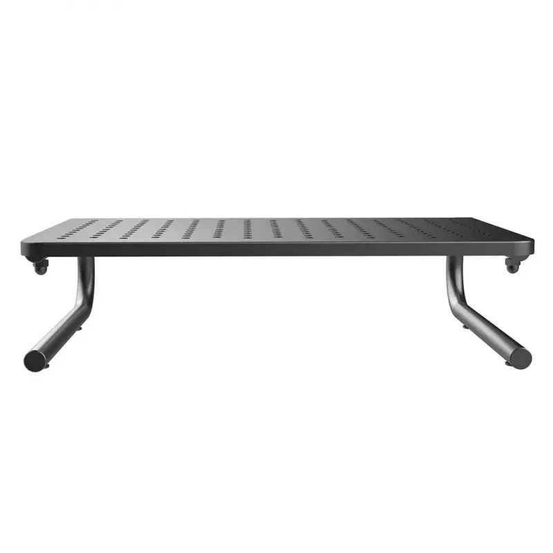 Laptop monitor stand MACLEAN MC-948 for 13–32 inch screens, adjustable height and angle, black, 370×235×100 mm, 20 kg capacity