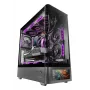 PC Case TACENS Mars Gaming MCLCDPRO Midi Tower — Black, IPS 7.2 inch Display, Bottom PSU, ATX/Micro‑ATX/Mini‑ITX support