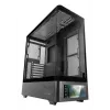 PC Case TACENS Mars Gaming MCLCDPRO Midi Tower — Black, IPS 7.2 inch Display, Bottom PSU, ATX/Micro‑ATX/Mini‑ITX support