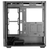 PC Case TACENS Mars Gaming MCLCDPRO Midi Tower — Black, IPS 7.2 inch Display, Bottom PSU, ATX/Micro‑ATX/Mini‑ITX support