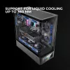 PC Case TACENS Mars Gaming MCLCDPRO Midi Tower — Black, IPS 7.2 inch Display, Bottom PSU, ATX/Micro‑ATX/Mini‑ITX support