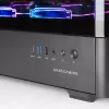 PC Case TACENS Mars Gaming MCLCDPRO Midi Tower — Black, IPS 7.2 inch Display, Bottom PSU, ATX/Micro‑ATX/Mini‑ITX support