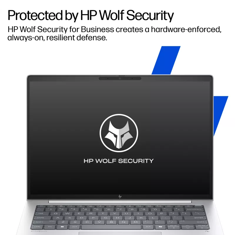 HP EliteBook 8 G1i Next Gen AI Copilot+ PC Intel Core Ultra 5 228V Laptop 40.6 cm (16 inch) WUXGA 32 GB LPDDR5x-SDRAM Wi-Fi 7 (802.11be) Windows 11 Pro Silver