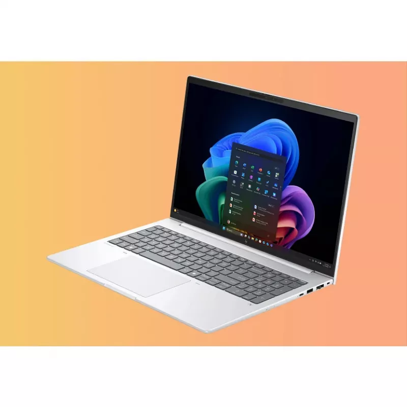 HP EliteBook 8 G1i Next Gen AI Copilot+ PC Intel Core Ultra 5 228V Laptop 40.6 cm (16 inch) WUXGA 32 GB LPDDR5x-SDRAM Wi-Fi 7 (802.11be) Windows 11 Pro Silver