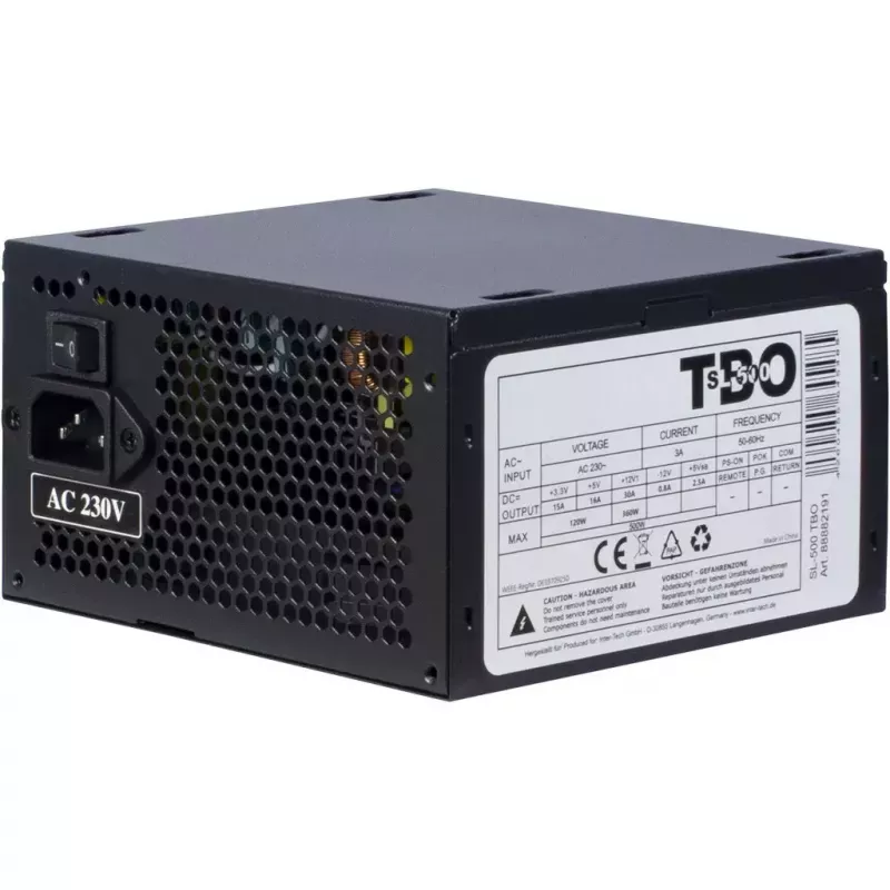 Power Supply Unit Inter-Tech SL-500 TBO 500 W