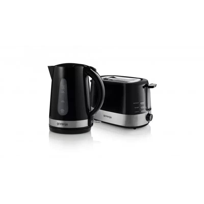 Electric kettle Gorenje K17BK — 1.7 L, 2200 W, Black