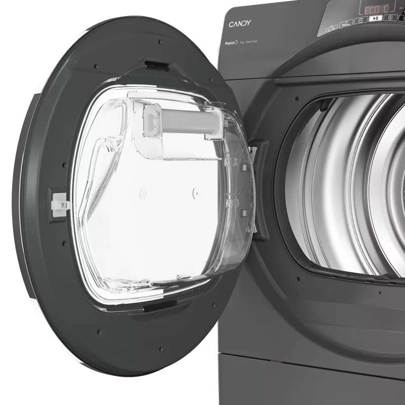 Candy RapidÓ RO4 H7A2TCERX-S tumble dryer Freestanding Front-load 7 kg Anthracite