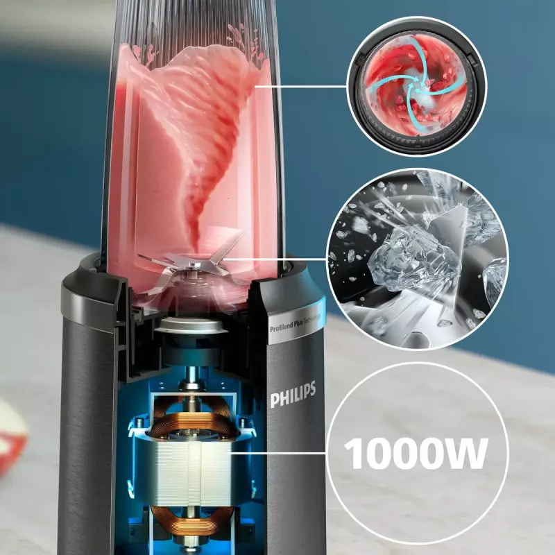 Tabletop blender Philips 5000 series HR2767/00 Black Stainless steel